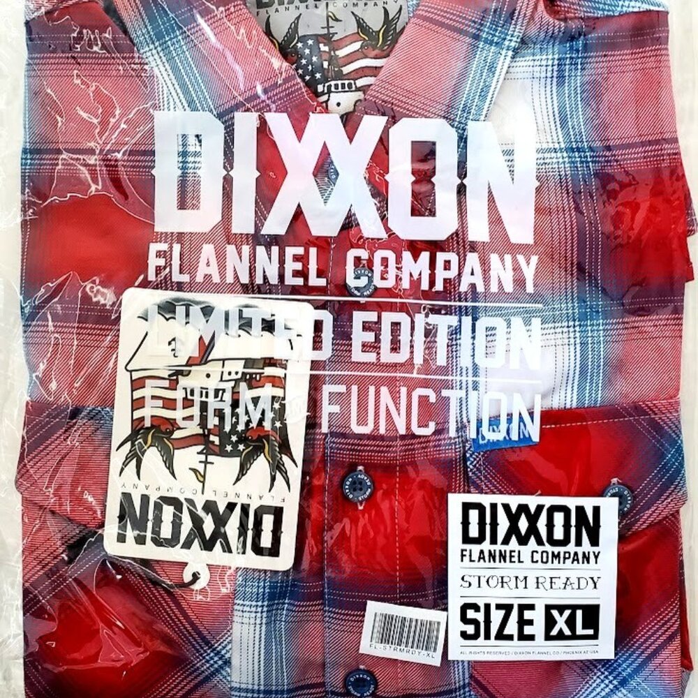 DIXXON Flannel STORM READY Limited Edition Flannel Shirt - Men's XL - Picture 11 of 13